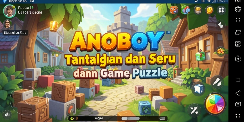 Tampilan gameplay Puzzle yang menantang dan menarik.