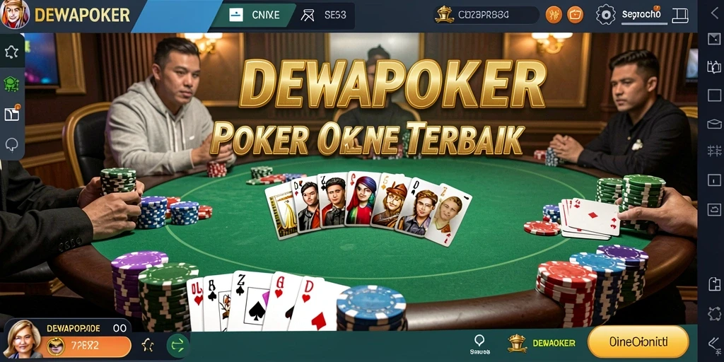 Gameplay seru di DEWAPOKER dengan banyak pilihan permainan poker.