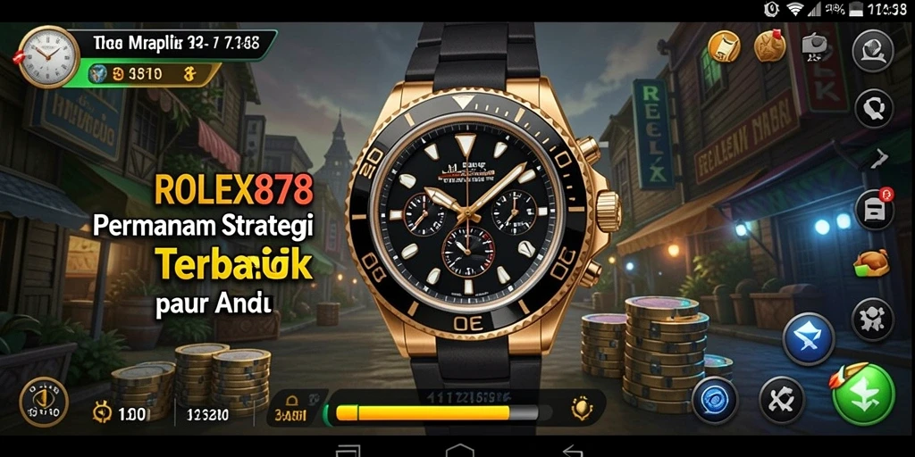 Tampilan gameplay ROLEX878 yang penuh strategi dan aksi.