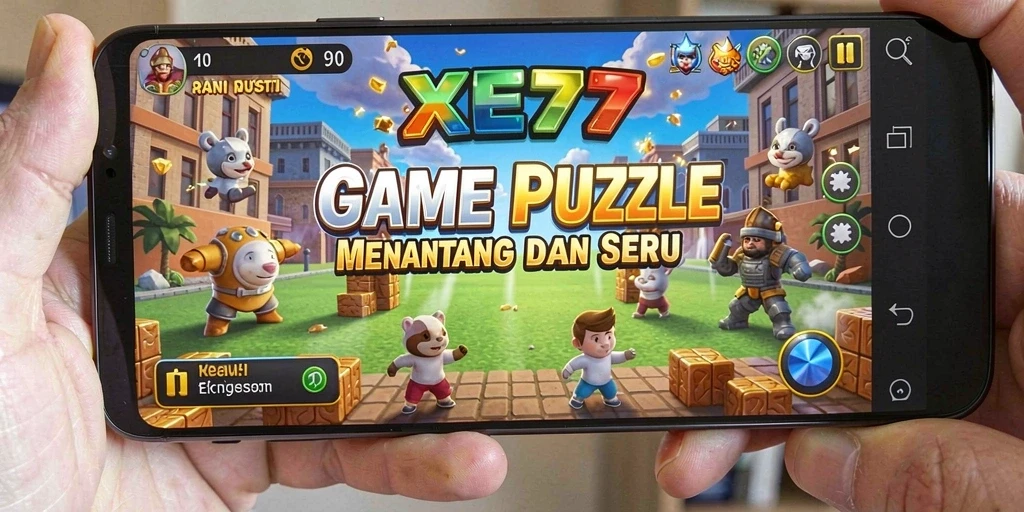 Gameplay XE77 yang menantang dan menyenangkan.